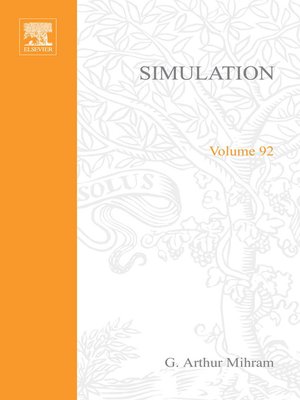 cover image of Simulation Statistical Foundations and Methodology